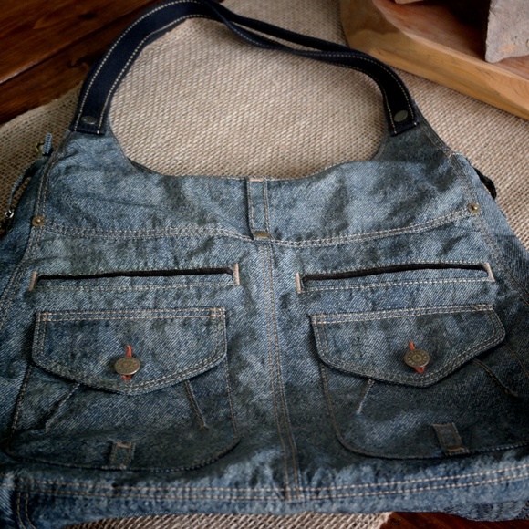 Kipling Handbags - Denim Kipling Bag